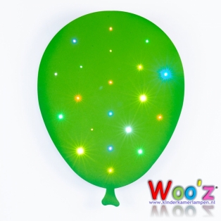 Kinderkamer lamp: Little Balloon Green