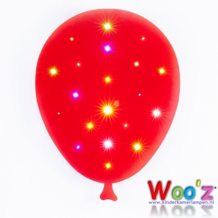 Kinderkamer lamp: Little Balloon Red