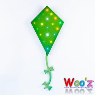 Kinderkamer lamp: Little Kite Green