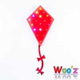 Kinderkamer lamp: Little Kite Red