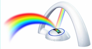 Kinderkamer lamp: Regenboog op je kamer