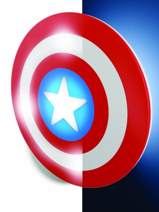 Kinderkamer lamp: Captain America