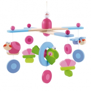 Kinderkamer lamp accessoire: Mobile Happy splash 